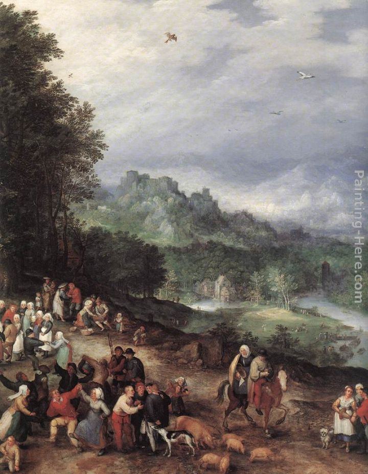 Jan The Elder Brueghel Canvas Paintings